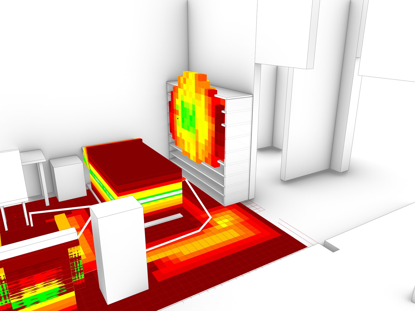 Ergonomic hot zones