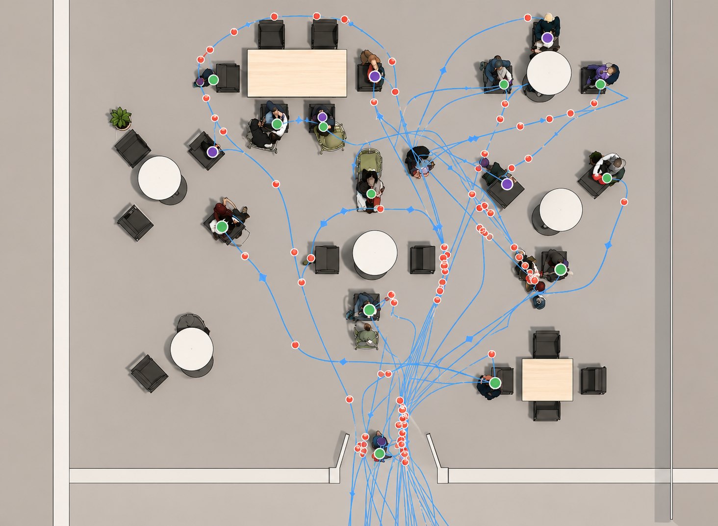 Movement trace output