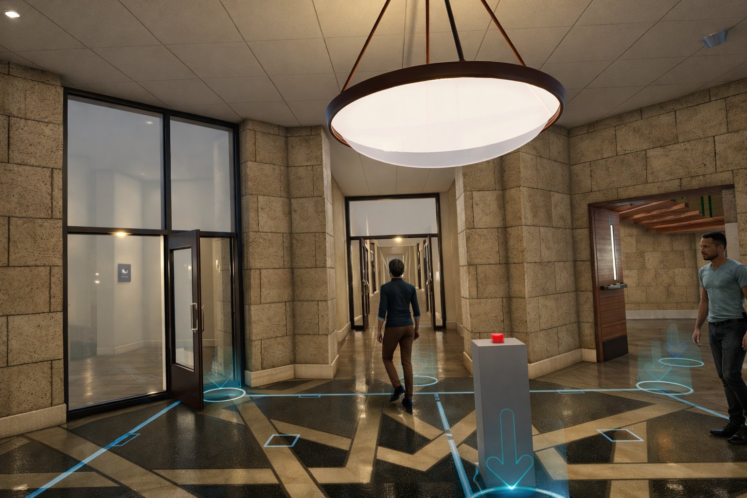 Immersive campus replica