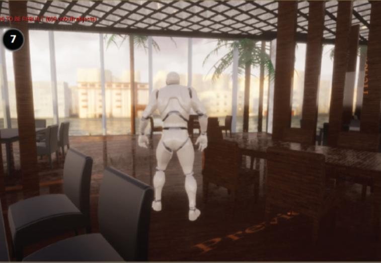 Interior walkthrough testing