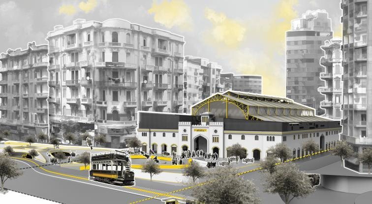 Adaptive reuse exterior