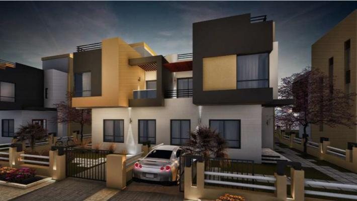 Private housing, exterior proposal 1